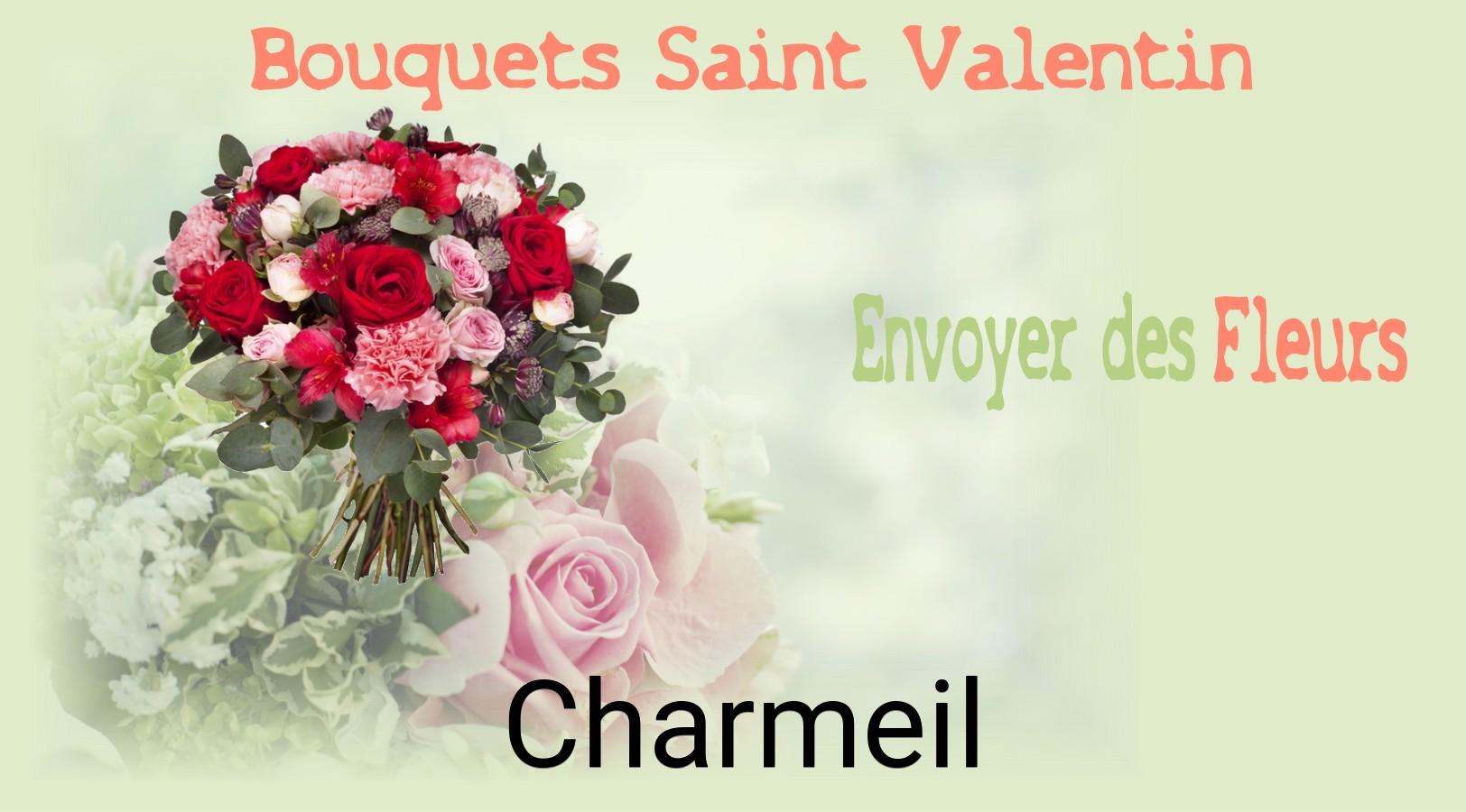 Roses de Saint-Valentin livrées à Charmeil